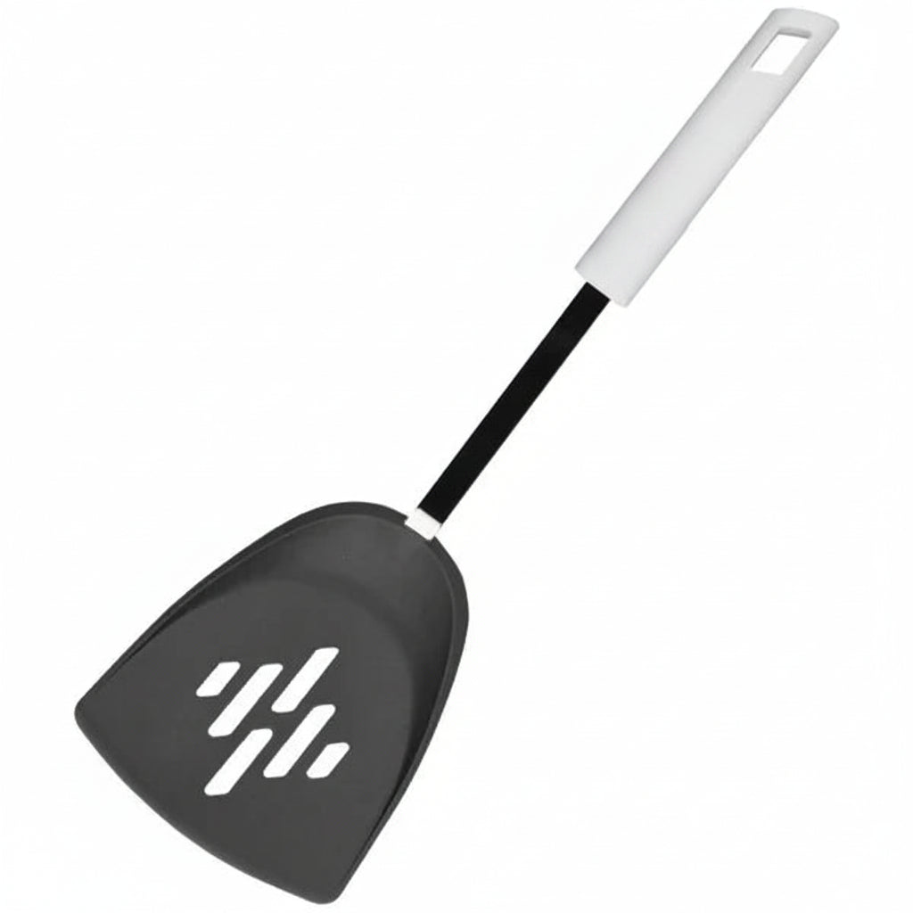 Basic High-Back Turner — Stainless Steel Long for Baking & Cooking