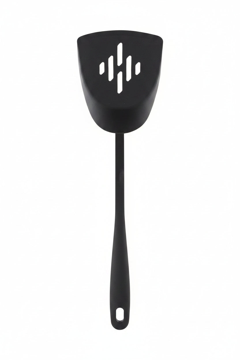 Basic High-Back Turner — Stainless Steel Long for Baking & Cooking