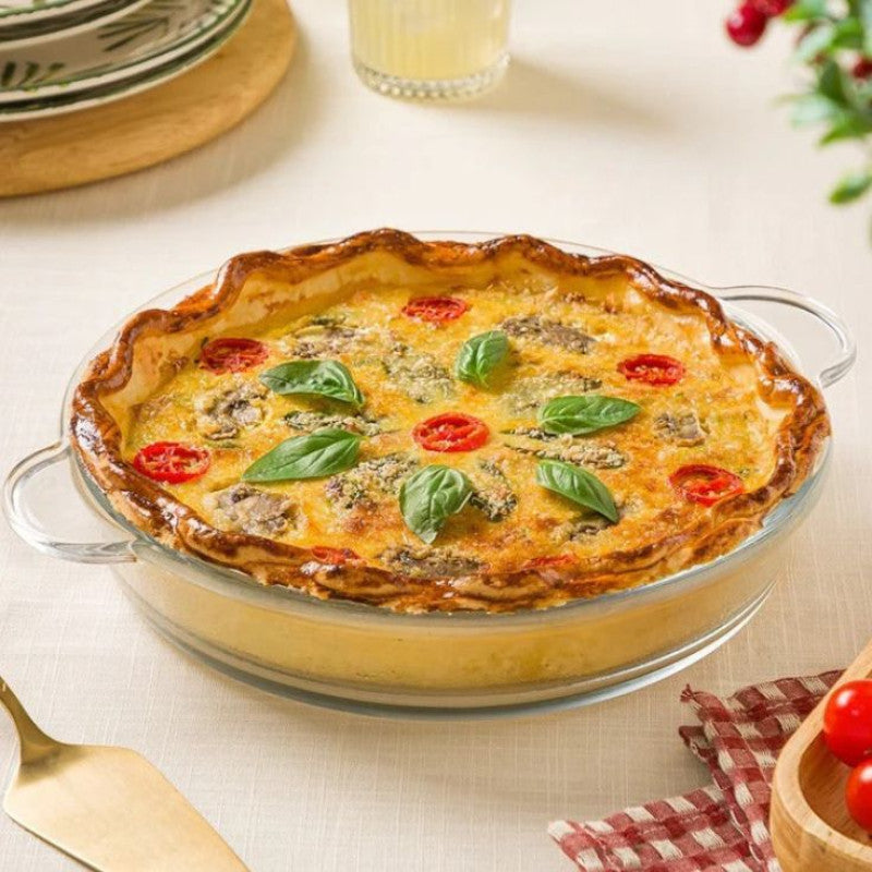 Crystal Bake 1.9 Liter Ovenware Dish Serving Tray