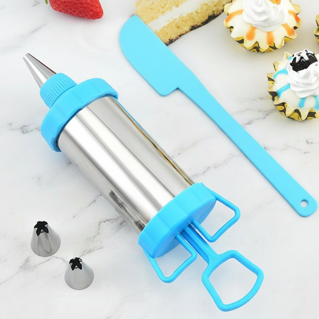 Cake Nozzles Icing Syringe Set Cake Decorating Tool